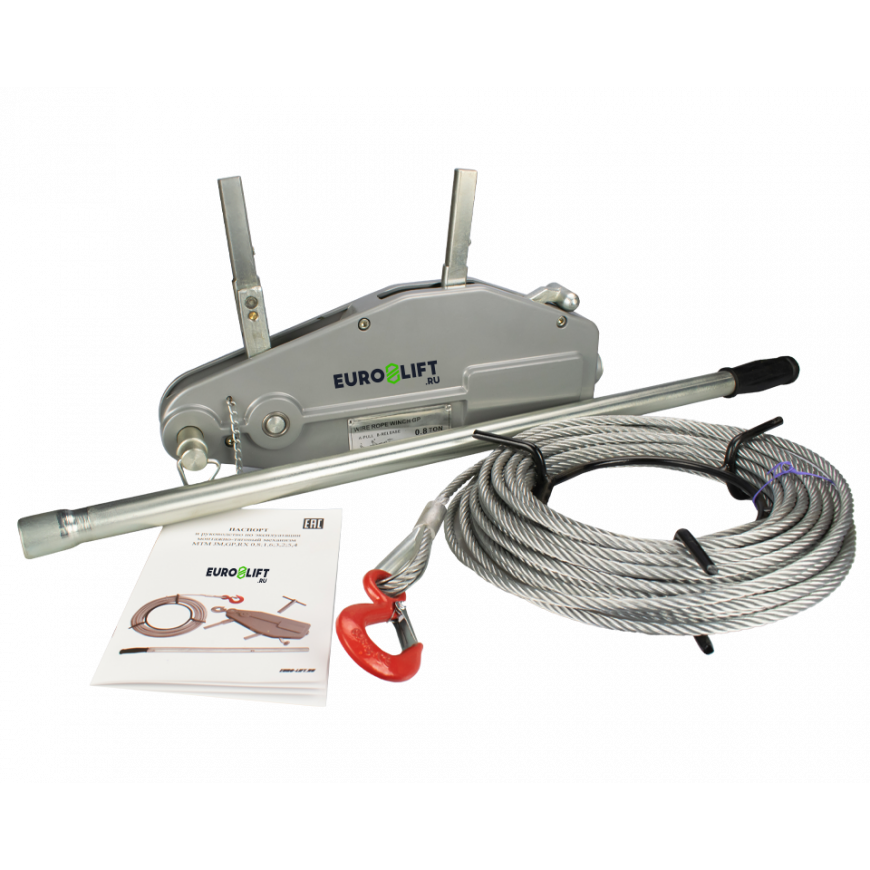 Лебедка ручная рычажная GP-1.6 канат 20.0 м.(MTM)