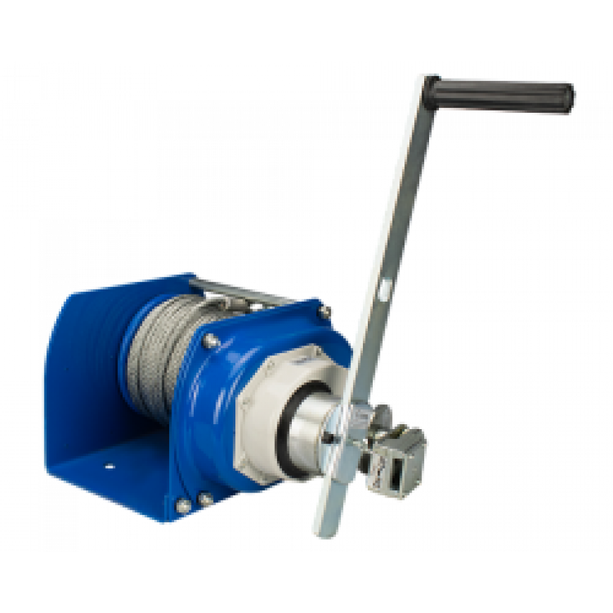 Лебедка ручная CHW-2.0, г/п 2000 кг, канат 40 м