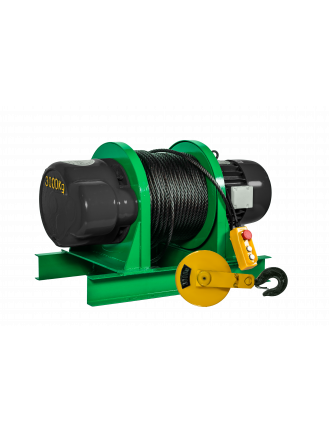 Лебедка электрическая  KCD 2500/5000 кг,  70/35 м, U=380 В